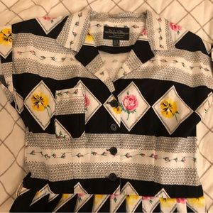 Retrospec’d Connie shirtdress in Pansy